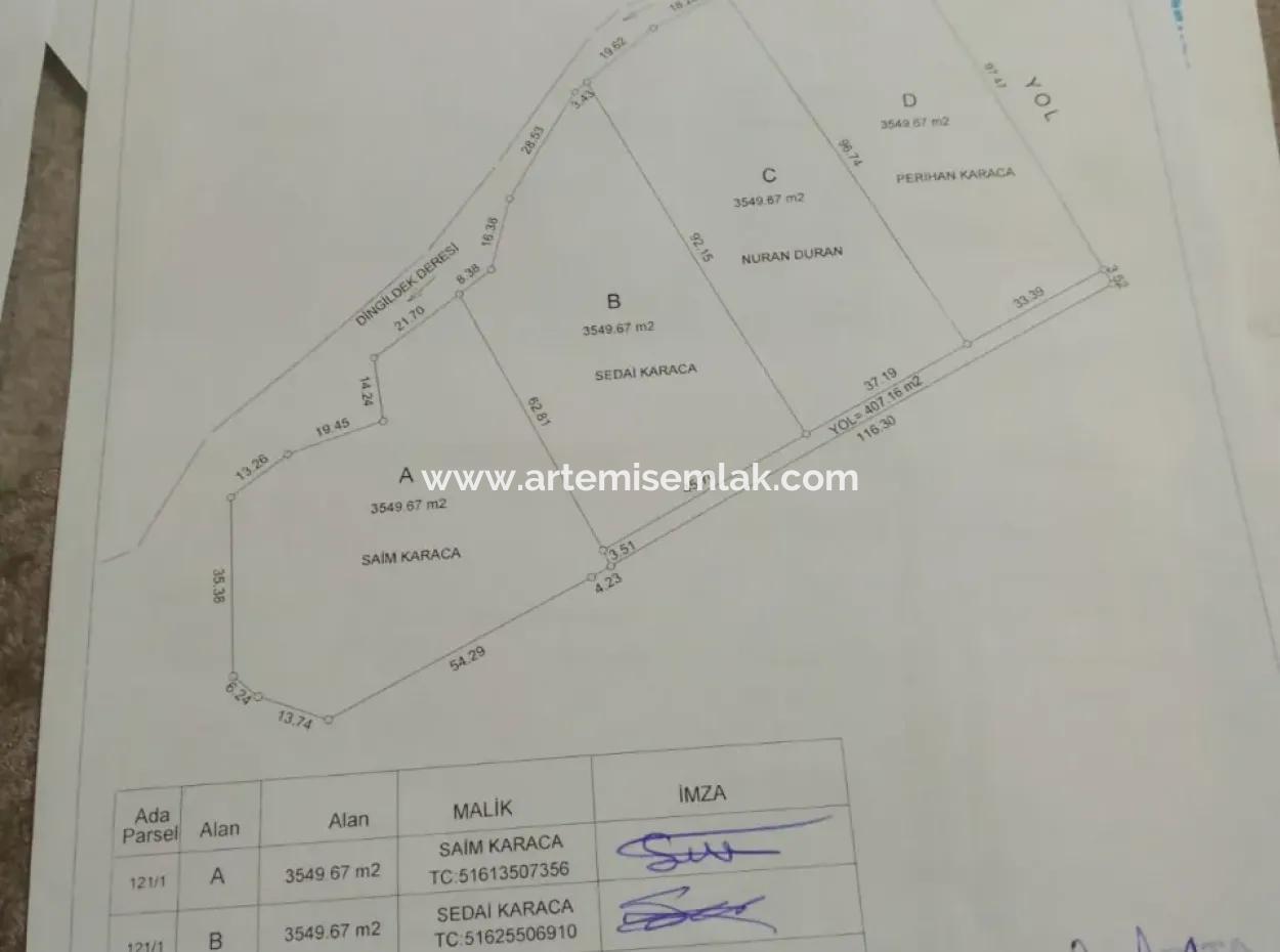 3650 M2 Feld Zum Verkauf In Köyceğiz Topars.