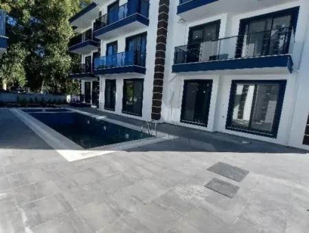 1 1 Dire For Rent In A Complex With Pool In The Center Of Dalaman.